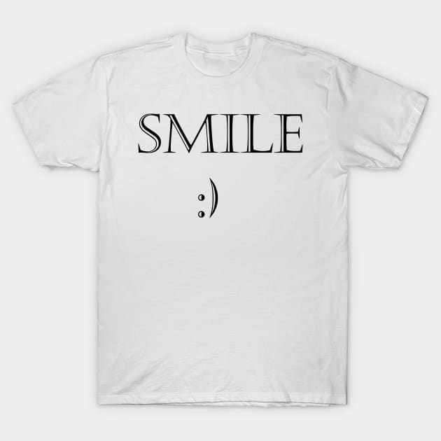 colon smile T-Shirt by Owiietheone